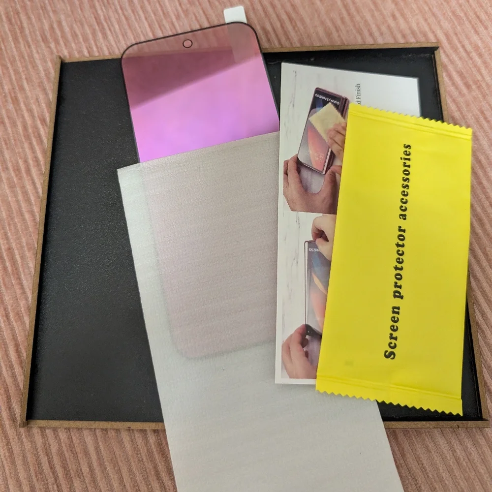 New! Tempered Glass Screen Blue light/Privacy Mirror Protector